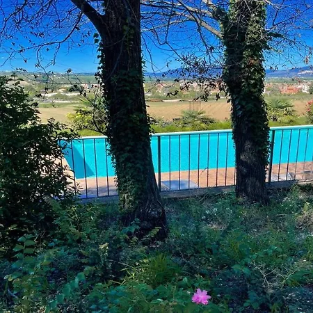 Vila Spoleto-poolside-sleeps-20pool, Jacuzzi, Gardens - Spectacular Grounds